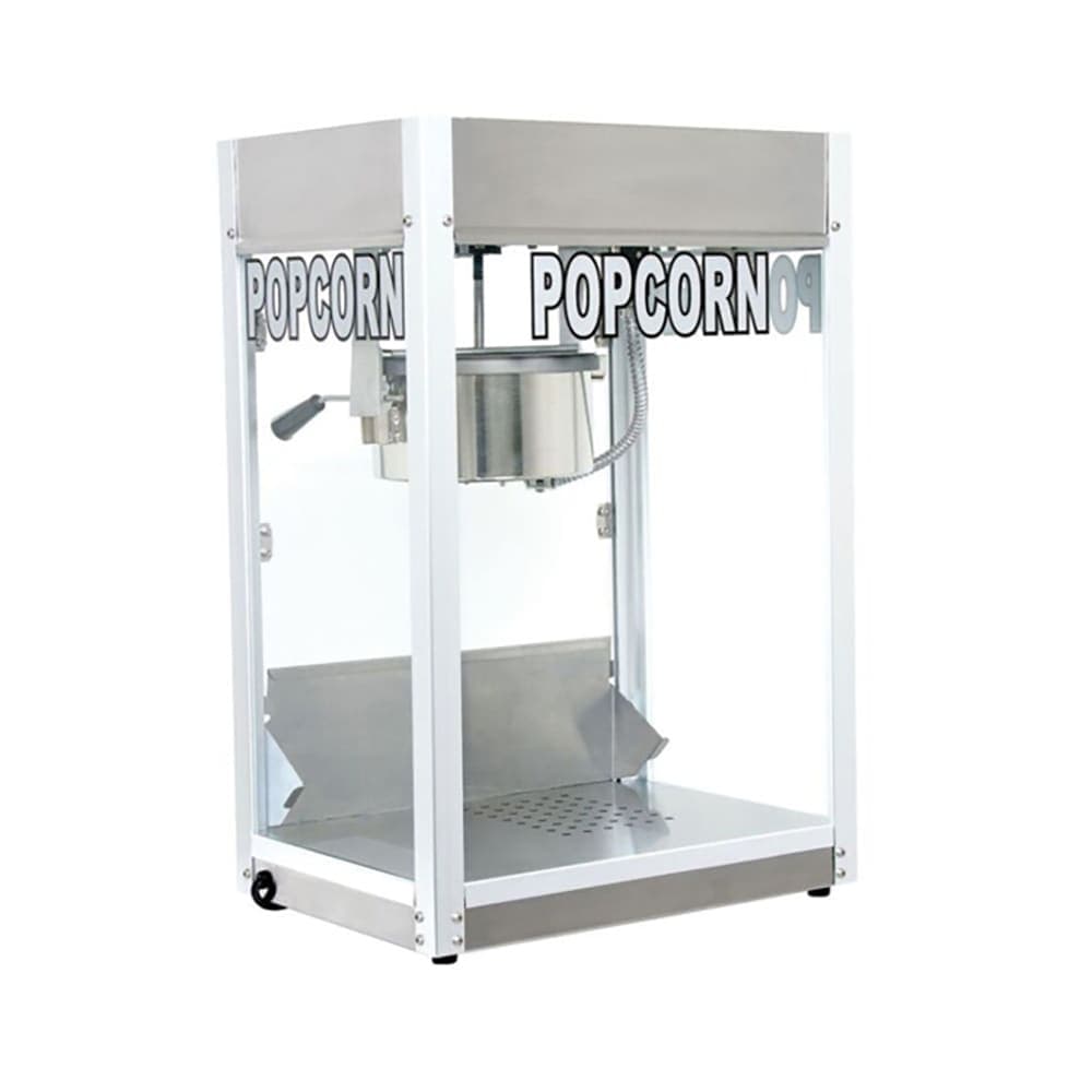 Paragon Popcorn Machine w/ 8 oz Kettle & Silver Finish, 120v (1108710)
