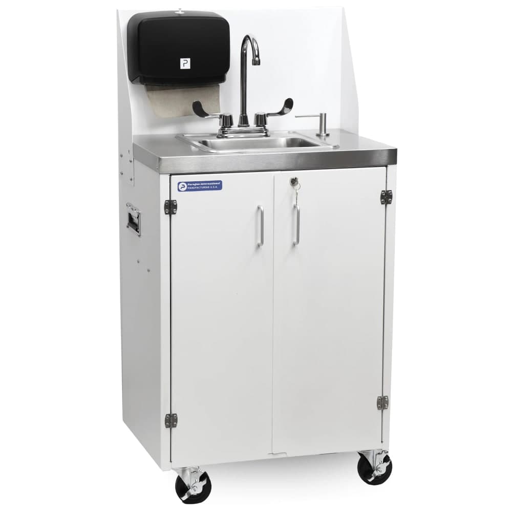 Paragon 51 13/16"H E-Sink Portable Sink w/ 6"D Bowl, Hot & Cold Water (4680)