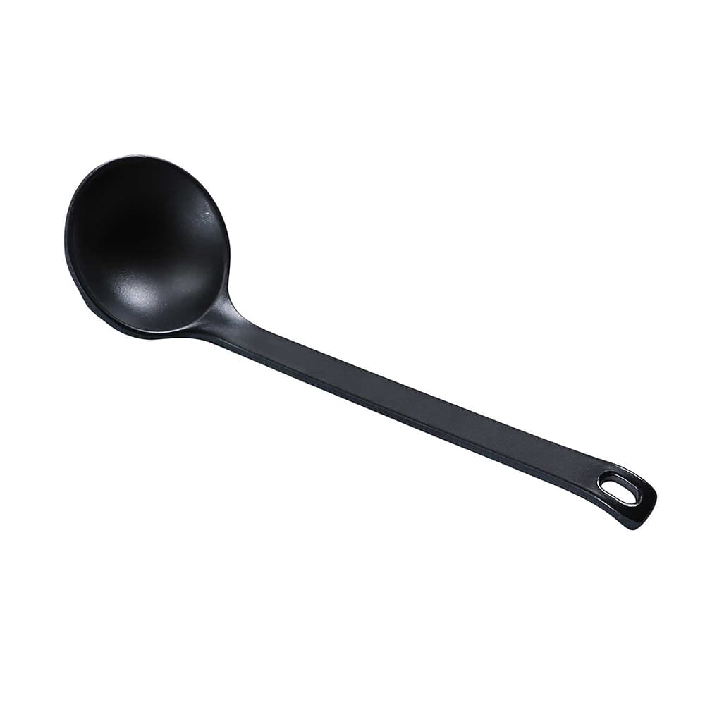 Yanco BP-7003 8 3/4" Melamine Spoon, Black