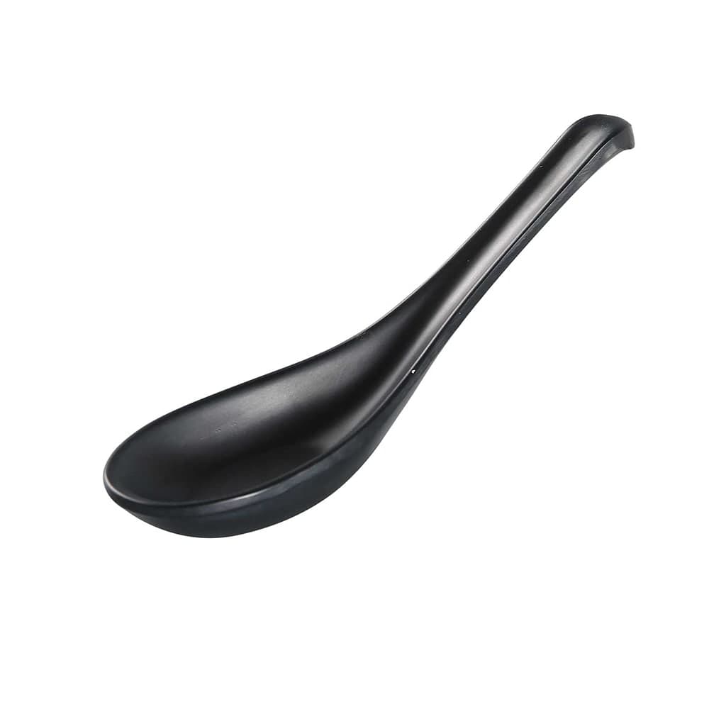 Yanco BP-8206 5 1/2" Melamine Spoon, Black