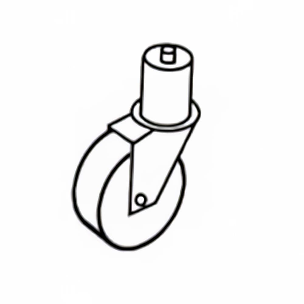 Hobart CASTER-SETHCM Caster Set For Hobart Cutter Mixer