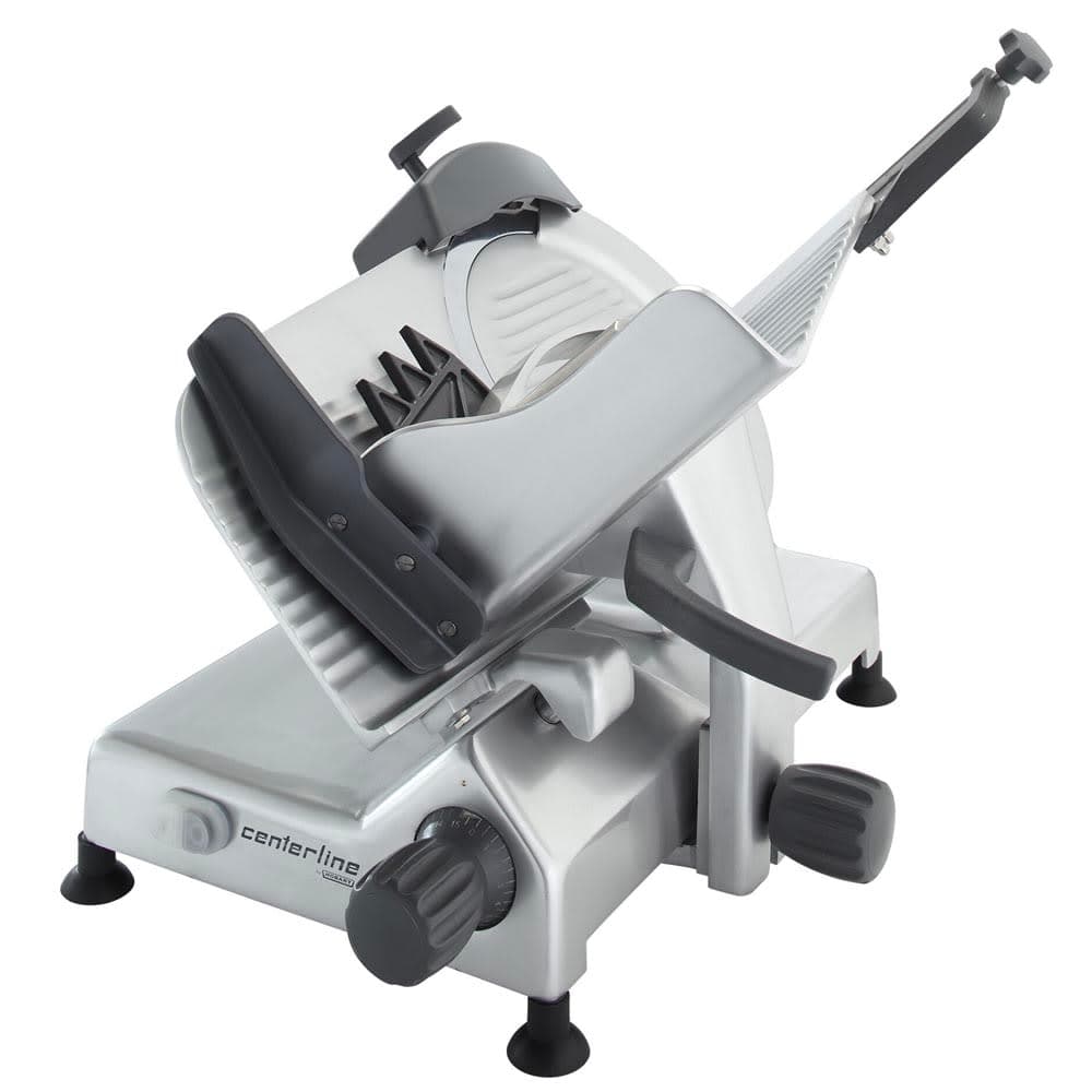 Centerline by Hobart EDGE12-11 Manual Meat & Cheese Slicer w/ 12" Blade, Belt Driven, Aluminum, 1/2 hp