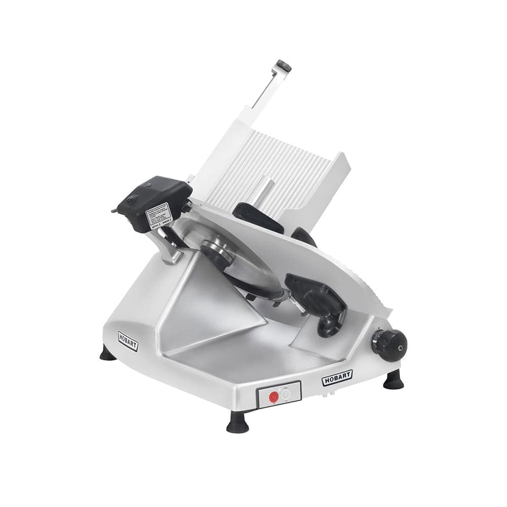 Hobart HS6-1 Manual Meat & Cheese Slicer w/ 13" Blade, Belt Driven, Aluminum, 1/2 hp