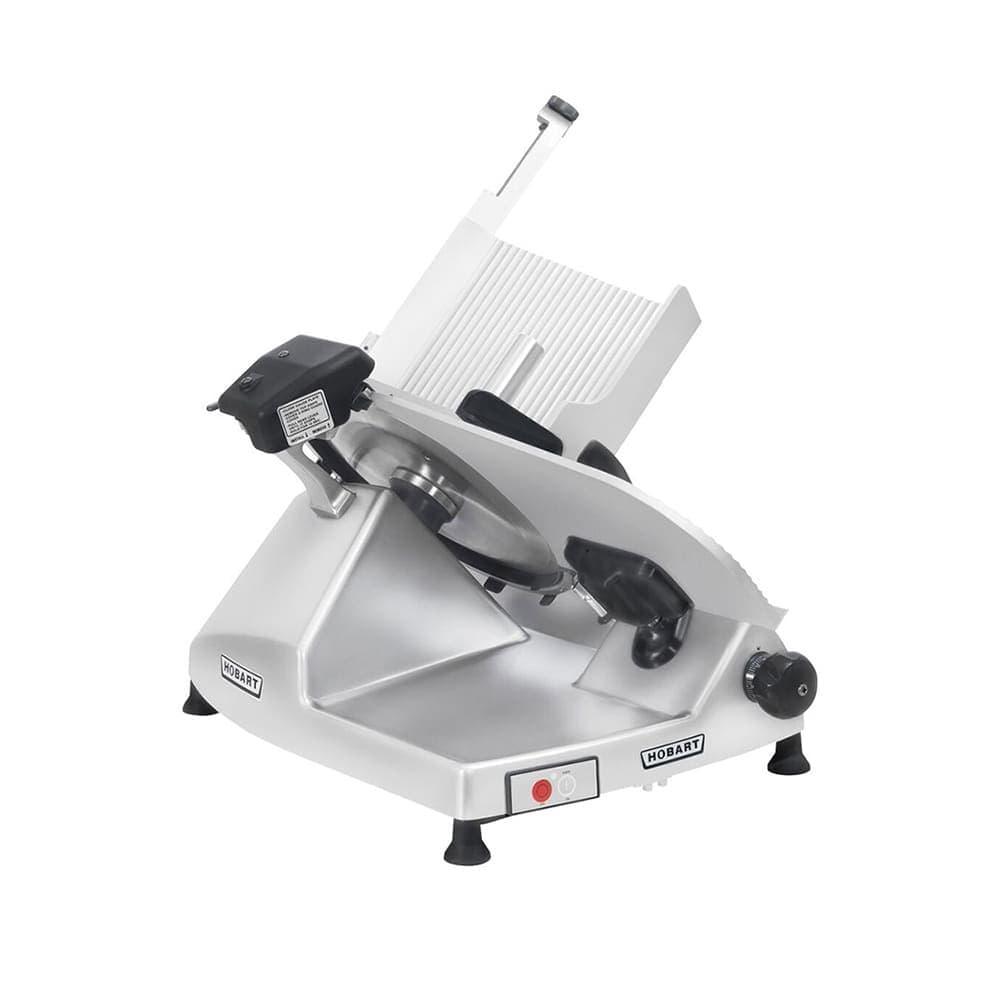 Hobart HS6N-1 Manual Meat & Cheese Slicer w/ 13" Blade, Belt Driven, Aluminum, 1/2 hp