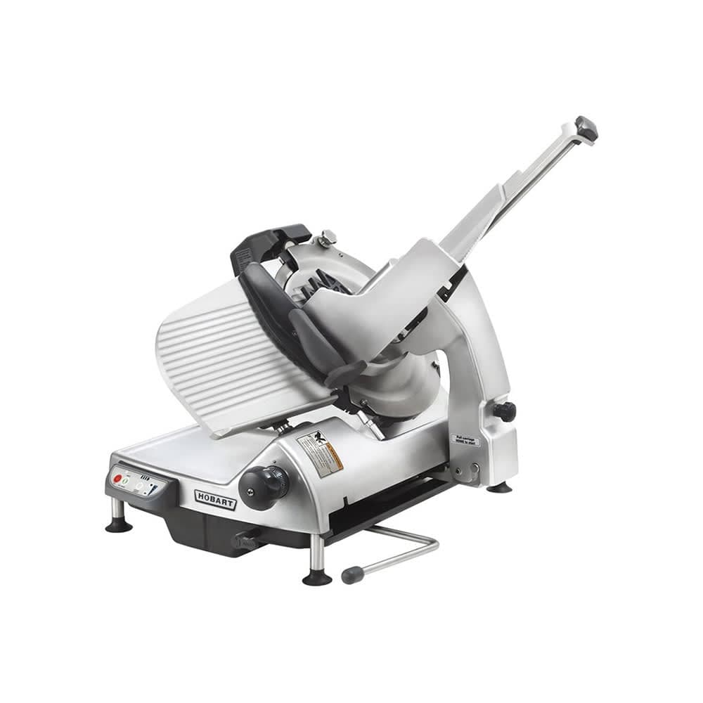 Hobart HS7N-1 Automatic Meat & Cheese Slicer w/ 13" Blade, Belt Driven, Aluminum, 1/2 hp