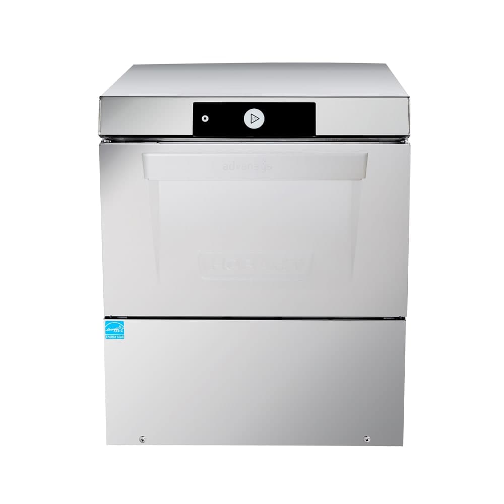 Hobart LXGNR-4 Advansys High Temp Undercounter Glass Washer w/ 30 Racks/hr Capacity, Built-in Booster, 120/208-240v