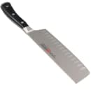 Wusthof 7" Classic Ikon Nakiri Knife - Hollow Edge, Black Handle (4187-7/17) thumbnail 2