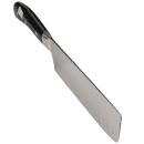 Wusthof 7" Classic Ikon Nakiri Knife - Hollow Edge, Black Handle (4187-7/17) thumbnail 4