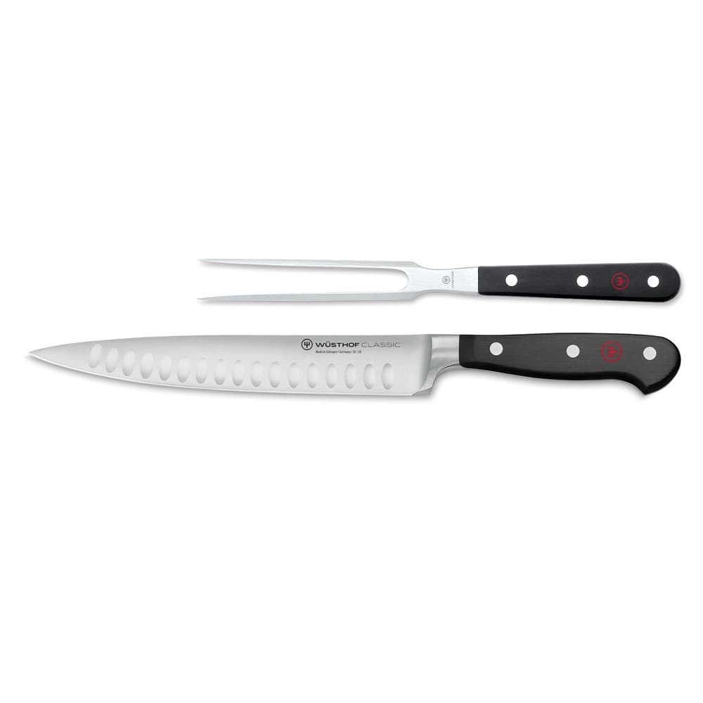 Wusthof 2 piece Classic Carving Set - Hollow Edge (1120160212)