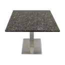 Art Marble 30" Square Granite Table Top - Indoor/Outdoor, Uba Tuba (G20330X30) thumbnail 3