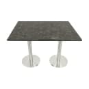 Art Marble 30" x 60" Rectangular Granite Table Top - Indoor/Outdoor, Uba Tuba (G20330X60) thumbnail 3