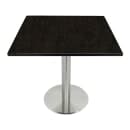 Art Marble 30" Square Granite Table Top - Indoor/Outdoor, Black Galaxy (G20630X30) thumbnail 3