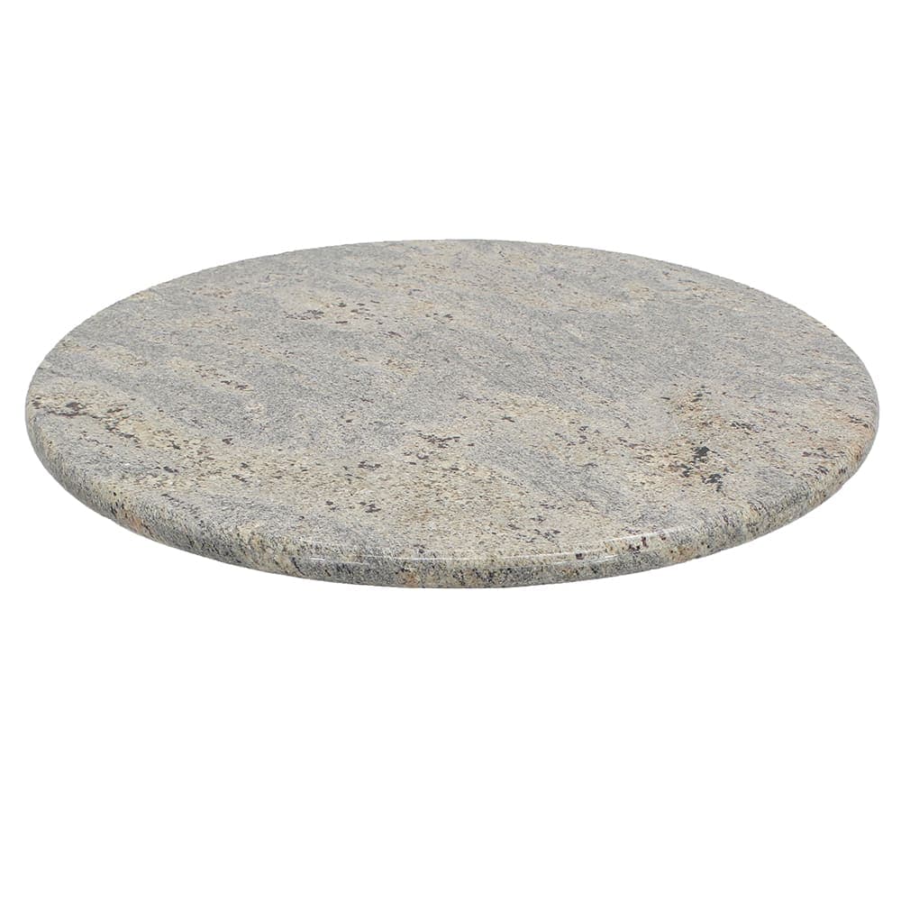 Art Marble 24" Round Granite Table Top - Indoor/Outdoor, Kashmir White (G20824RD)