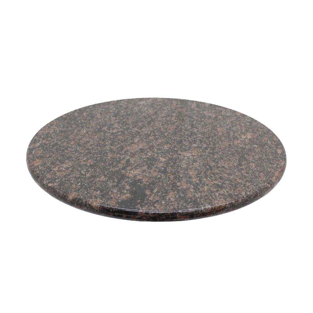 Art Marble 30" Round Granite Table Top, Tan Brown (G21530RD)