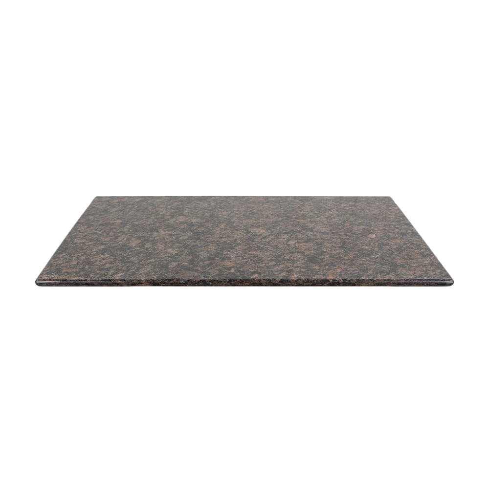 Art Marble 30" x 42" Rectangular Granite Table Top, Tan Brown (G21530X42)