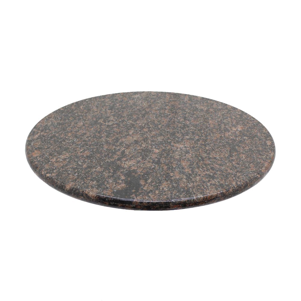 Art Marble 36" Round Granite Table Top, Tan Brown (G21536RD)