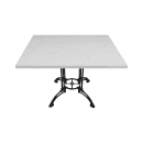 Art Marble 24" x 30" Rectangular Quartz Table Top - Indoor/Outdoor, Carrera White (Q40124X30) thumbnail 3