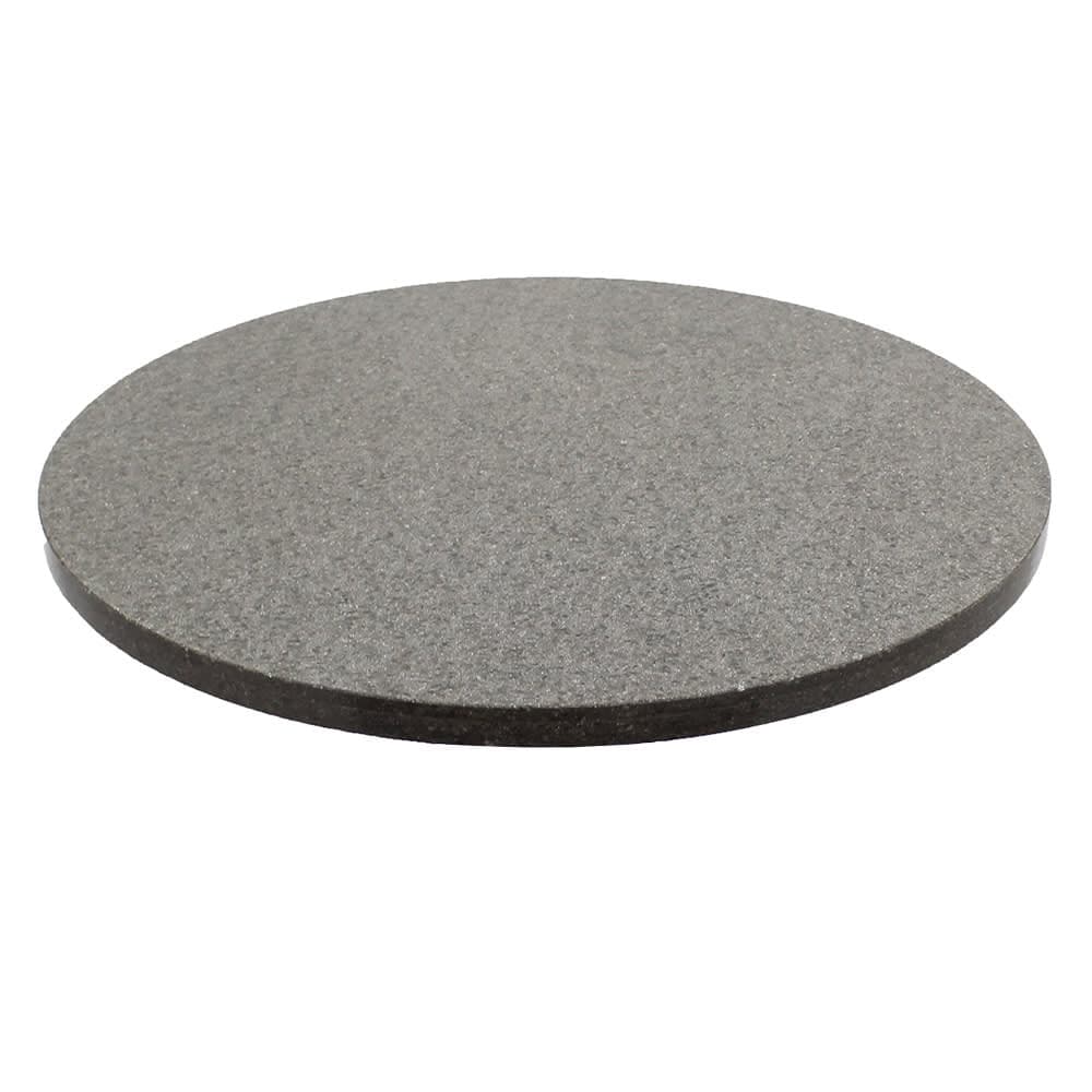 Art Marble 30" Round Quartz Table Top - Indoor/Outdoor, Storm Gray (Q40530RD)