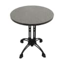 Art Marble 36" Round Quartz Table Top - Indoor/Outdoor, Storm Gray (Q40536RD) thumbnail 3