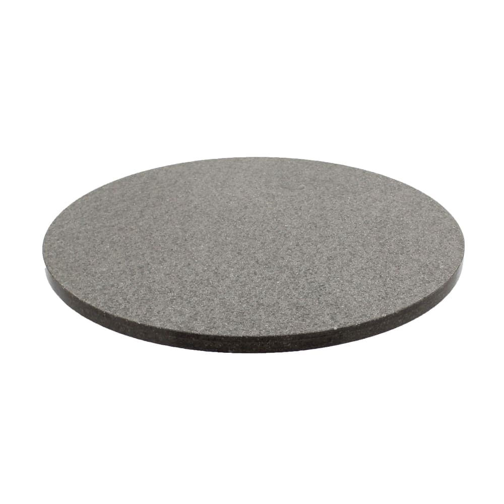 Art Marble 48" Round Quartz Table Top - Indoor/Outdoor, Storm Gray (Q40548RD)