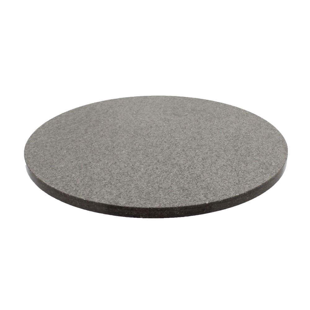 Art Marble 54" Round Quartz Table Top - Indoor/Outdoor, Storm Gray (Q40554RD)