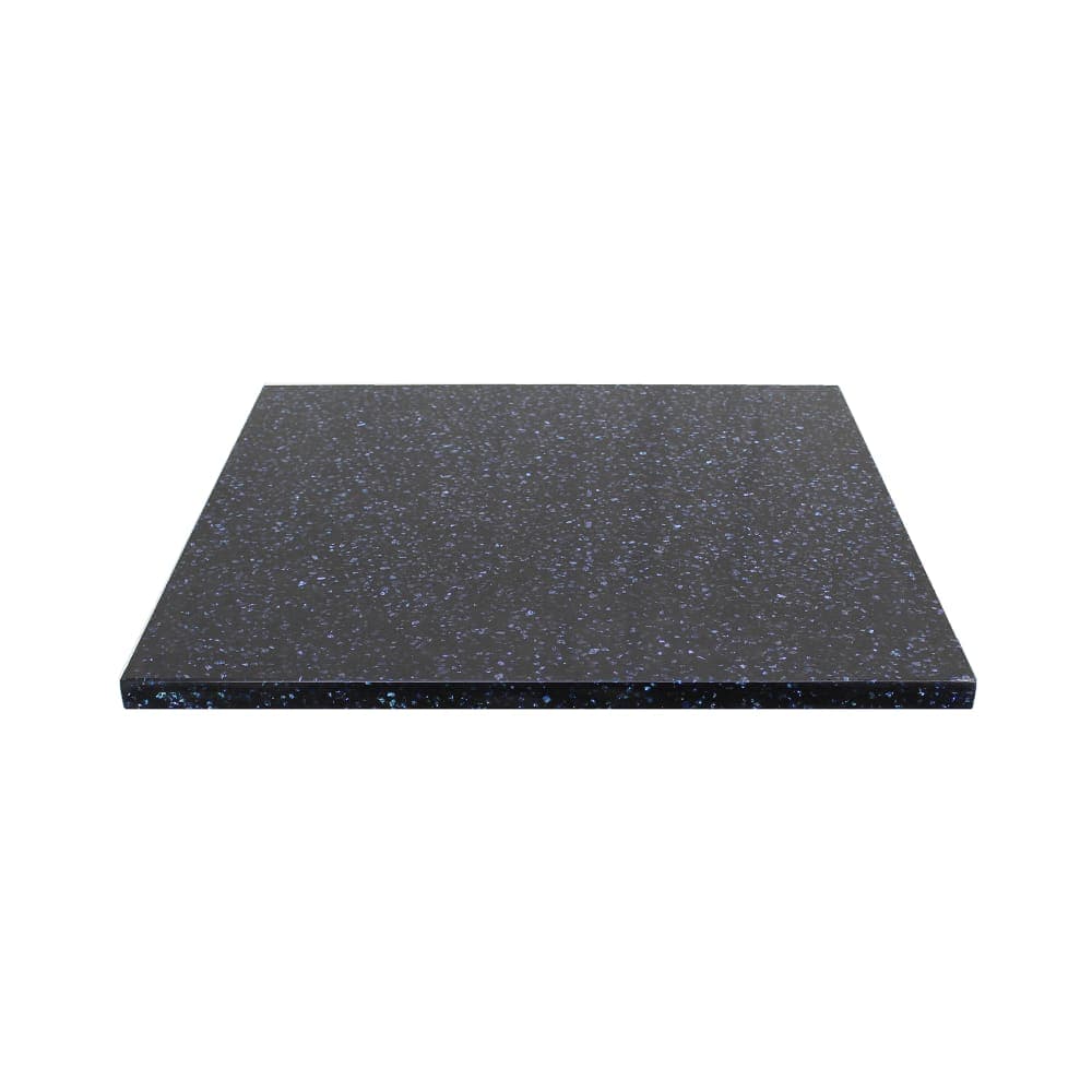 Art Marble 30" Square Quartz Table Top - Indoor/Outdoor, Blue Galaxy (Q40930X30)