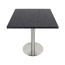 Art Marble 30" Square Quartz Table Top - Indoor/Outdoor, Blue Galaxy (Q40930X30) thumbnail 3