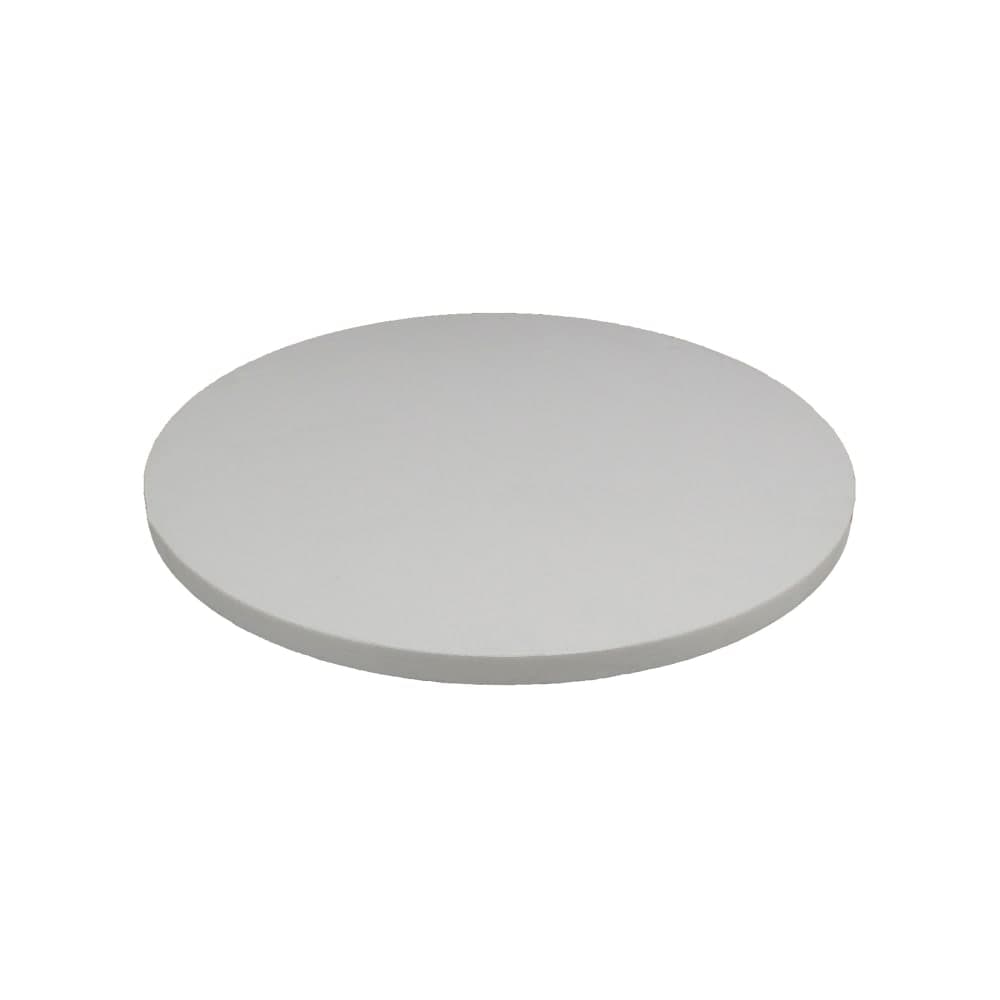 Art Marble 54" Round Quartz Table Top, Winter White (Q41354RD)