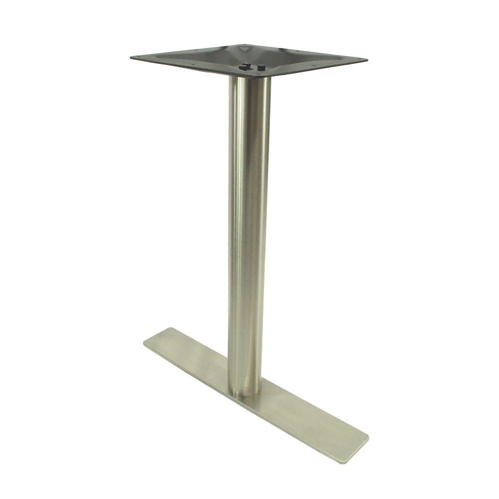 Art Marble 40 3/4" Bar Height Table Base - Indoor/Outdoor, Stainless Steel (SS10-0522H)