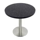 Art Marble 40 3/4" Round Base - Indoor/Outdoor, Bar Height, Stainless (SS14-23H) thumbnail 2
