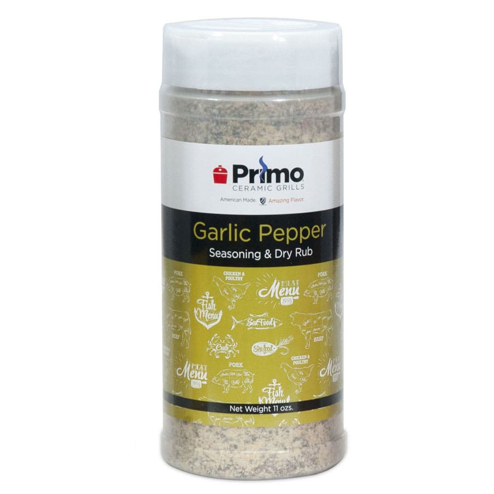 Primo Grills PG00504 11 oz John Henry Garlic Pepper Spice (PRM504)