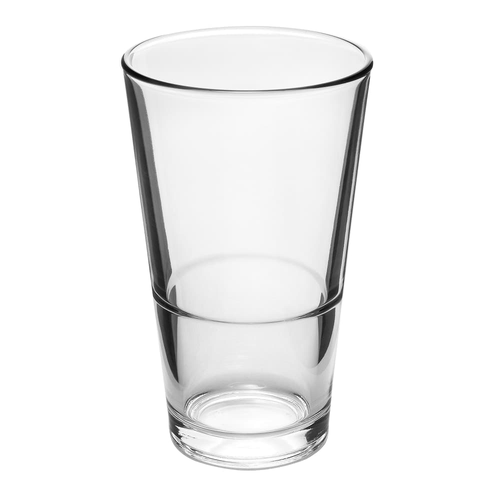 Libbey 15790 16 oz Stacking Mixing Glass - DuraTuff