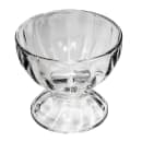 Libbey 5118 18 oz Footed Supreme Bowl - Glass, Clear thumbnail 2
