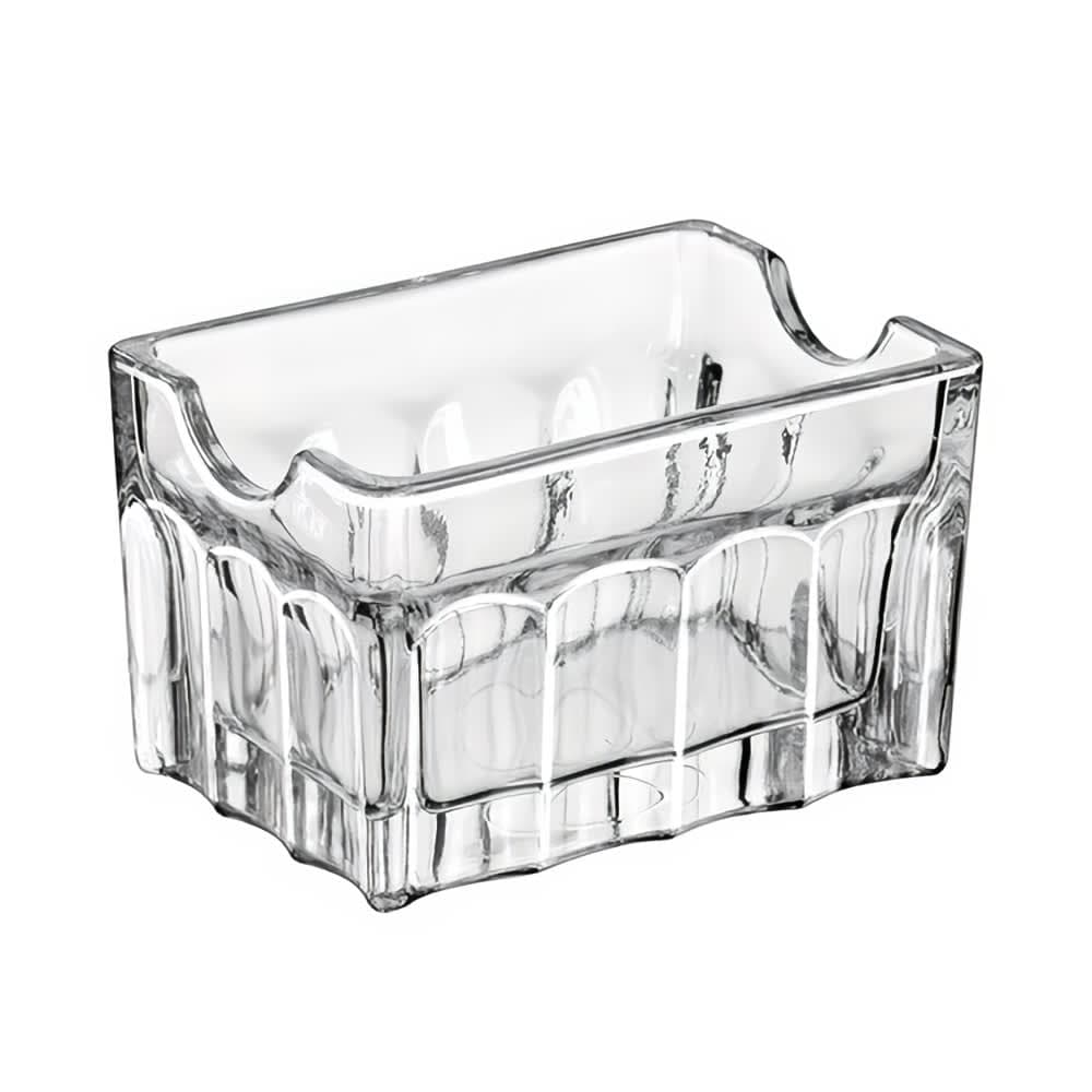 Libbey 5258 Rectangular Sugar Caddy - Glass, Clear