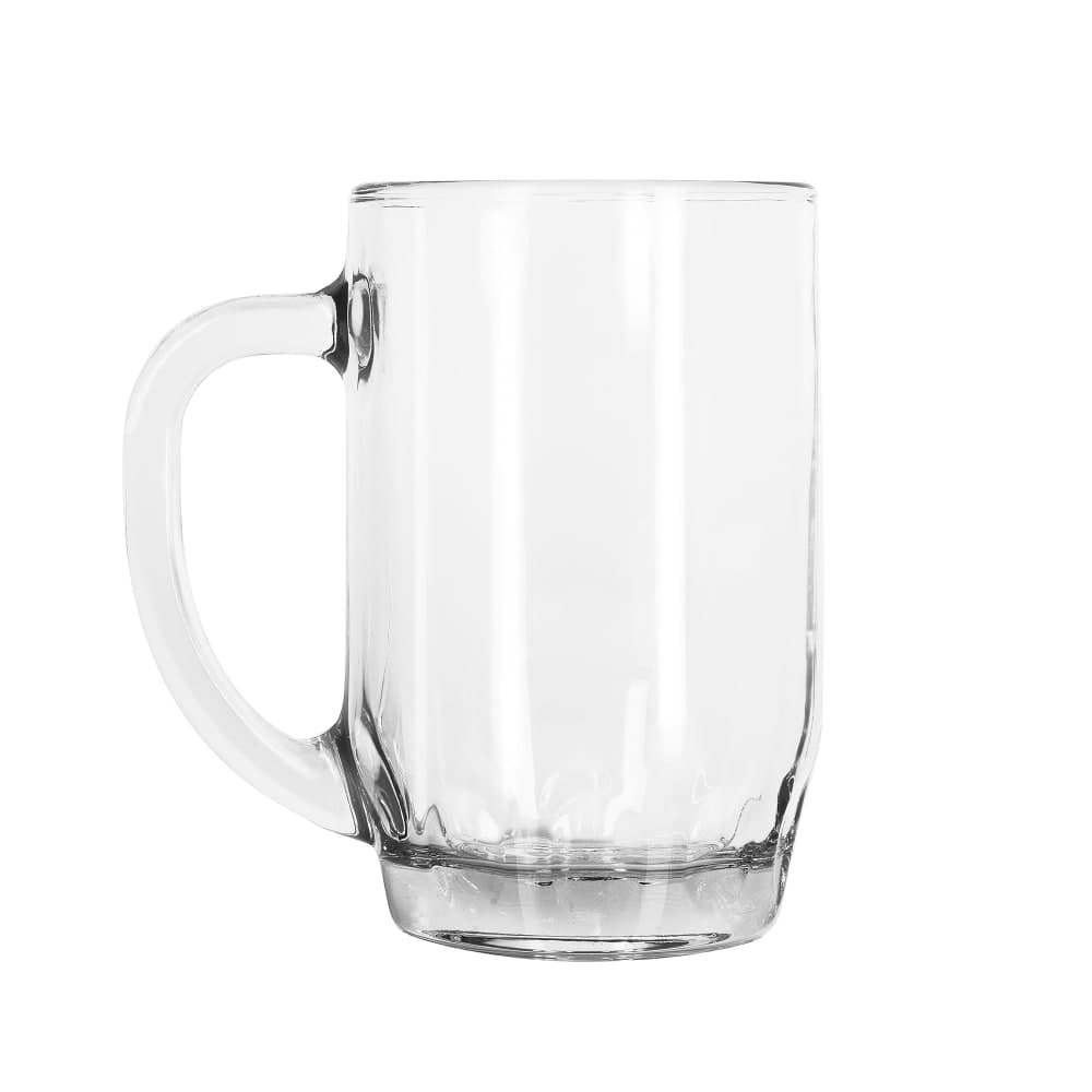 Libbey 5303 19 1/2 oz Glass Thumbprint Stein