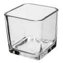 Libbey 5475 14 oz Clear Glass Cube Voltive Candle Holder thumbnail 2