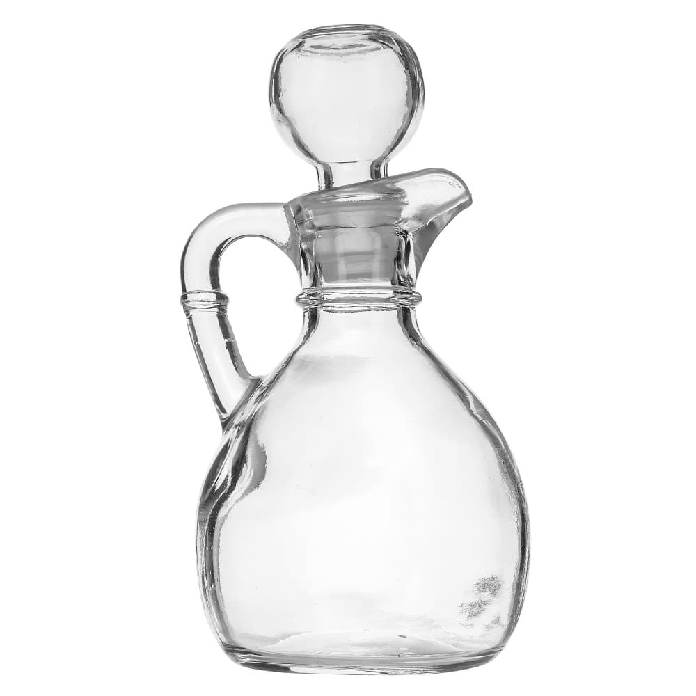 Libbey 75305 6 oz Cruet w/ Stopper - Glass, Clear