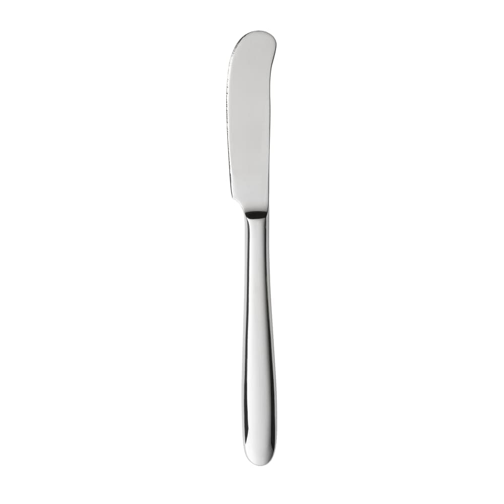 Libbey 804554 7" Butter Knife with 18/0 Stainless Grade, Novara Pattern