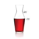 Libbey 9030 10 3/4 oz Carafe, Glass - Symmetry, Reserve by Libbey thumbnail 2