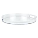 Libbey 92393 14" Round Serving Tray w/ Cut-Out Handles, Plastic thumbnail 2