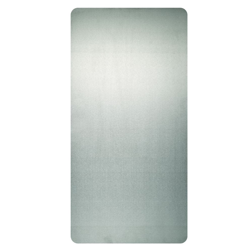 Excel Dryer 89S Wall Guard for Xlerator Hand Dryers - 31 3/4" x 15 3/4", Brushed Stainless Steel