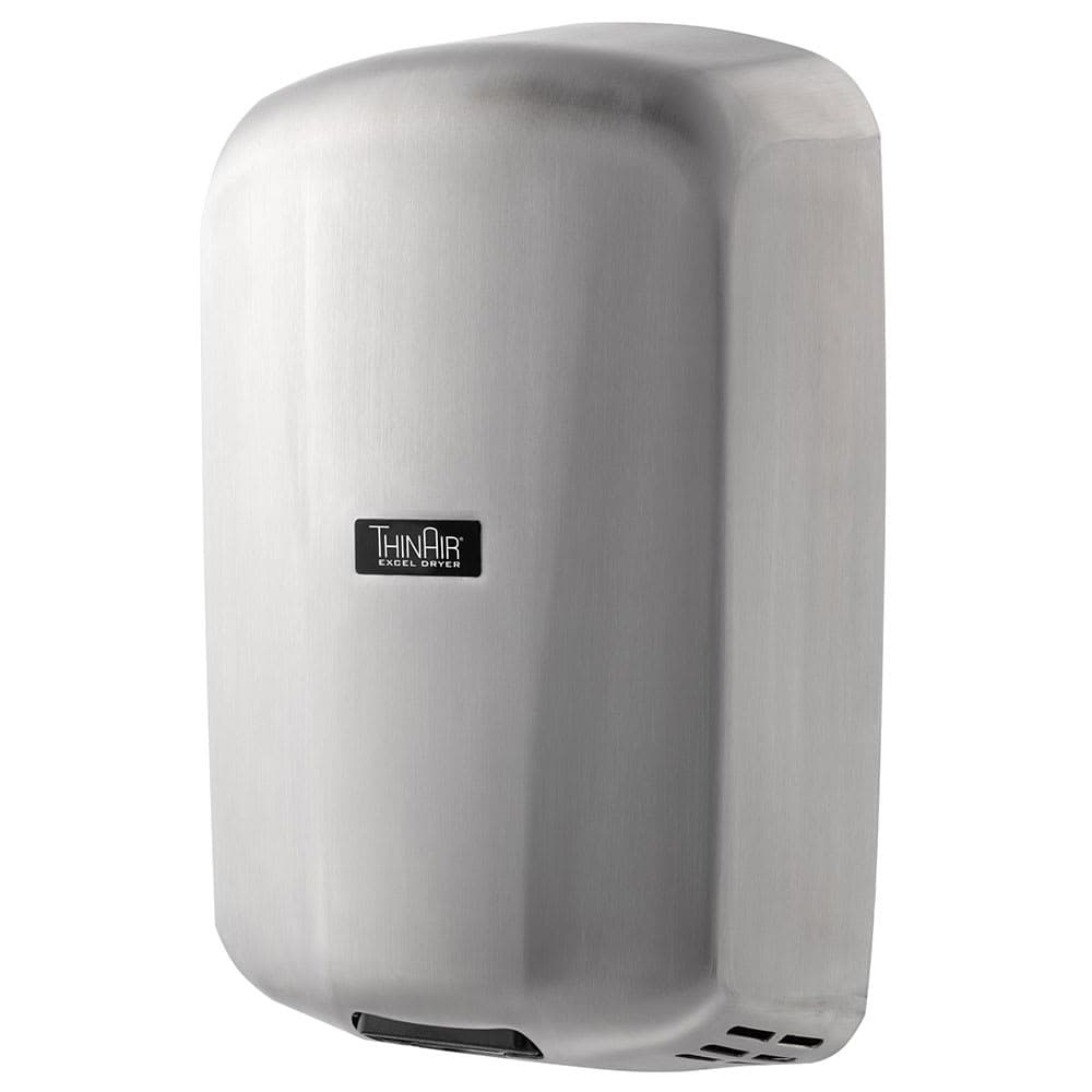 Excel Dryer TA-SB Automatic Hand Dryer w/ 14 Second Dry Time - Stainless, 110 120v