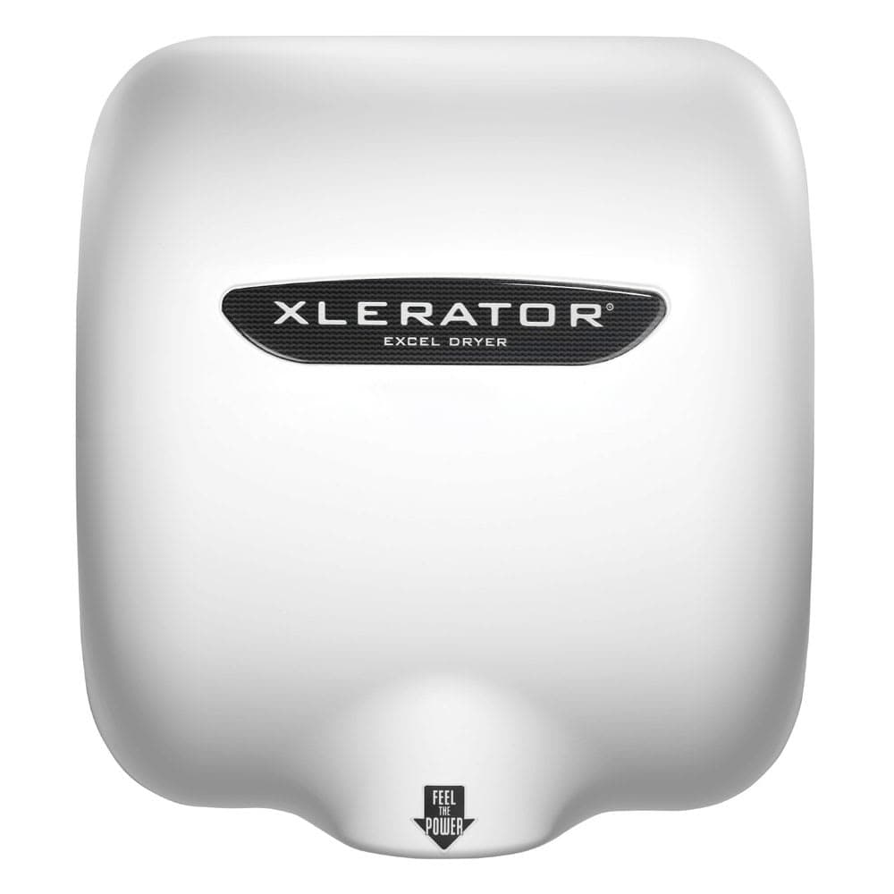 Excel Dryer XL-BW Automatic Hand Dryer w/ 8 Second Dry Time - White, 110 120v