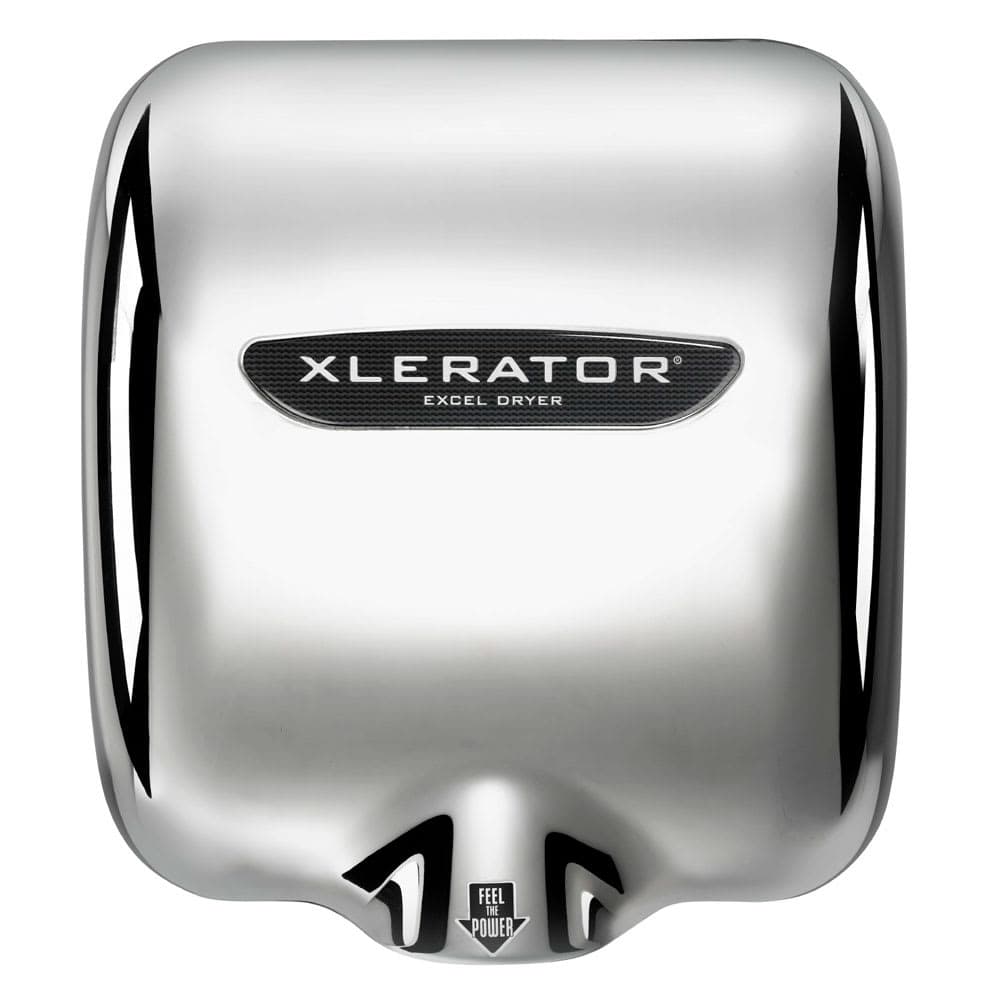 Excel Dryer XL-C-1.1N Automatic Hand Dryer w/ Noise Reduction & 8 Second Dry Time - Chrome, 110 120v