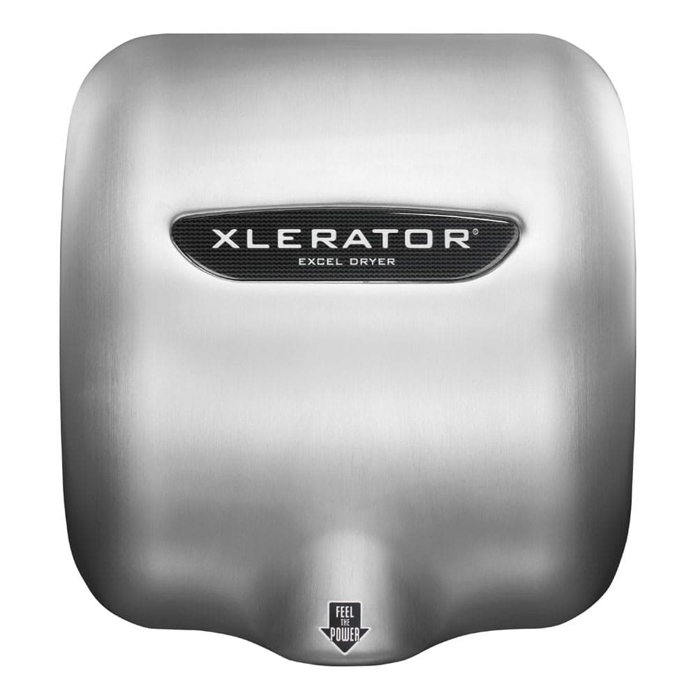 Excel Dryer XL-SB Automatic Hand Dryer w/ 8 Second Dry Time - Brushed Stainless, 110-120v