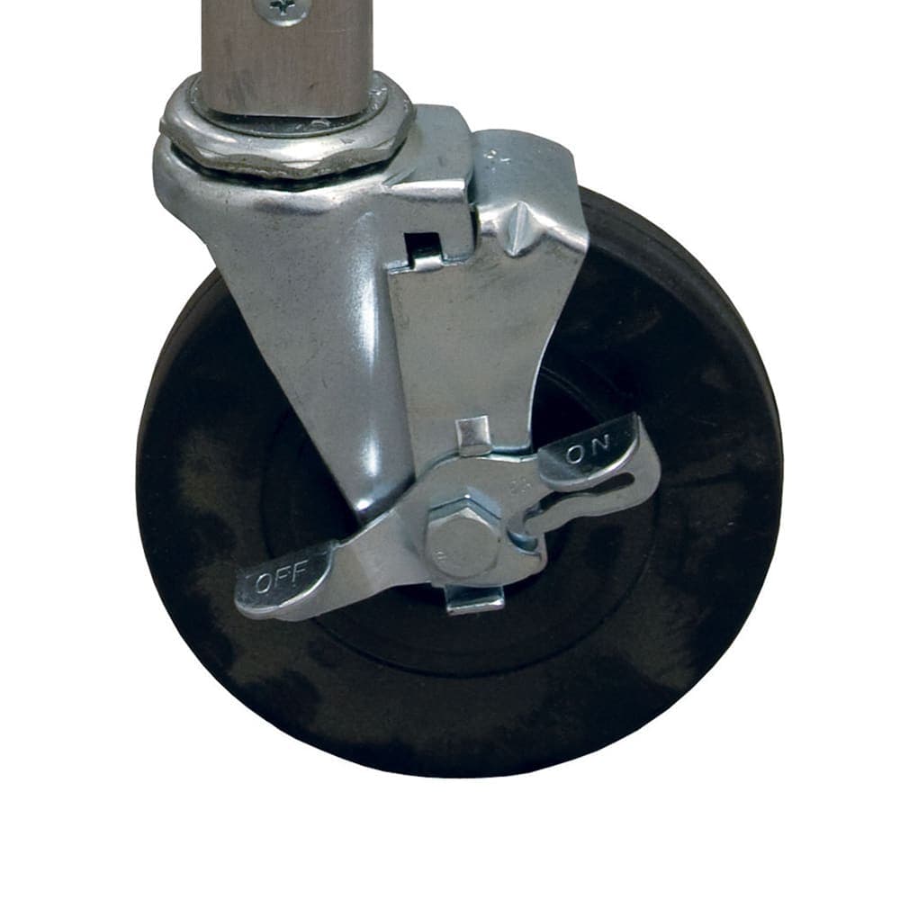 Saniserv P1909904 Swivel Casters, 2 with Brakes