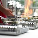 Sterno Professional Butane Stove w/ Adjustable Flame & Carrying Case - 7,000 BTU, Stainless Steel (50178) thumbnail 2