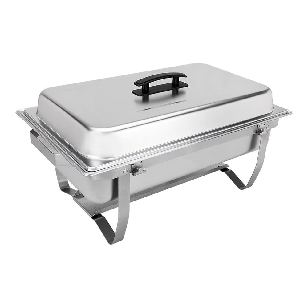 Sterno 8 qt Chafer w/ Lift Off Lid & Chafing Fuel Heat (70153)