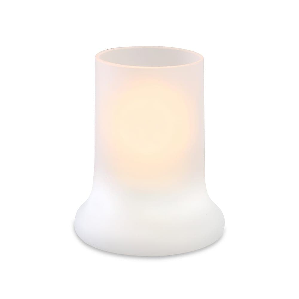 Sterno Bondir Candle Lamp - 3 3/4"D x 4 1/2"H, Glass, Frosted (80132)