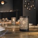 Sterno Pub Candle Lamp - 3"D x 4 1/2"H, Resin/Plastic, Clear/Black (80222) thumbnail 2